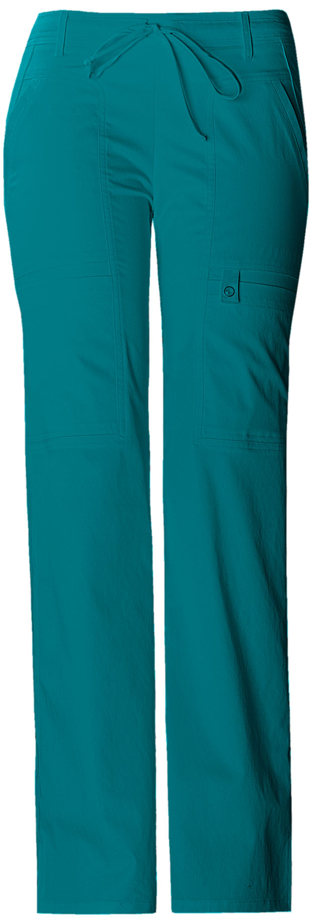 Details about   Cherokee Women's Low Rise Flare Leg Drawstring Cargo Pant 21100 FREE SHIPPING! 