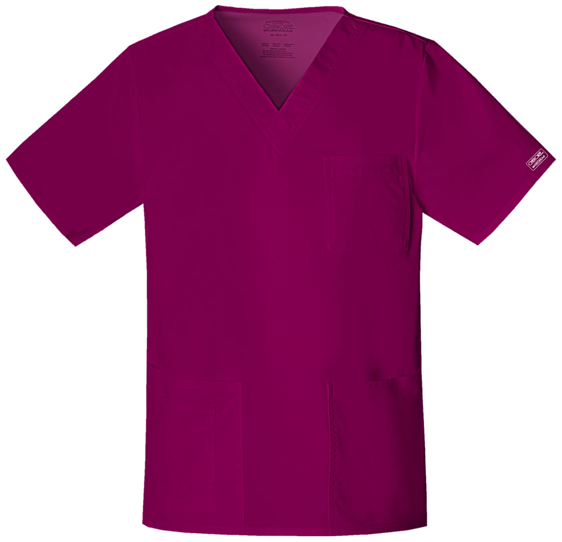 4725-Unisex V-Neck Top (Cherokee WW Premium)