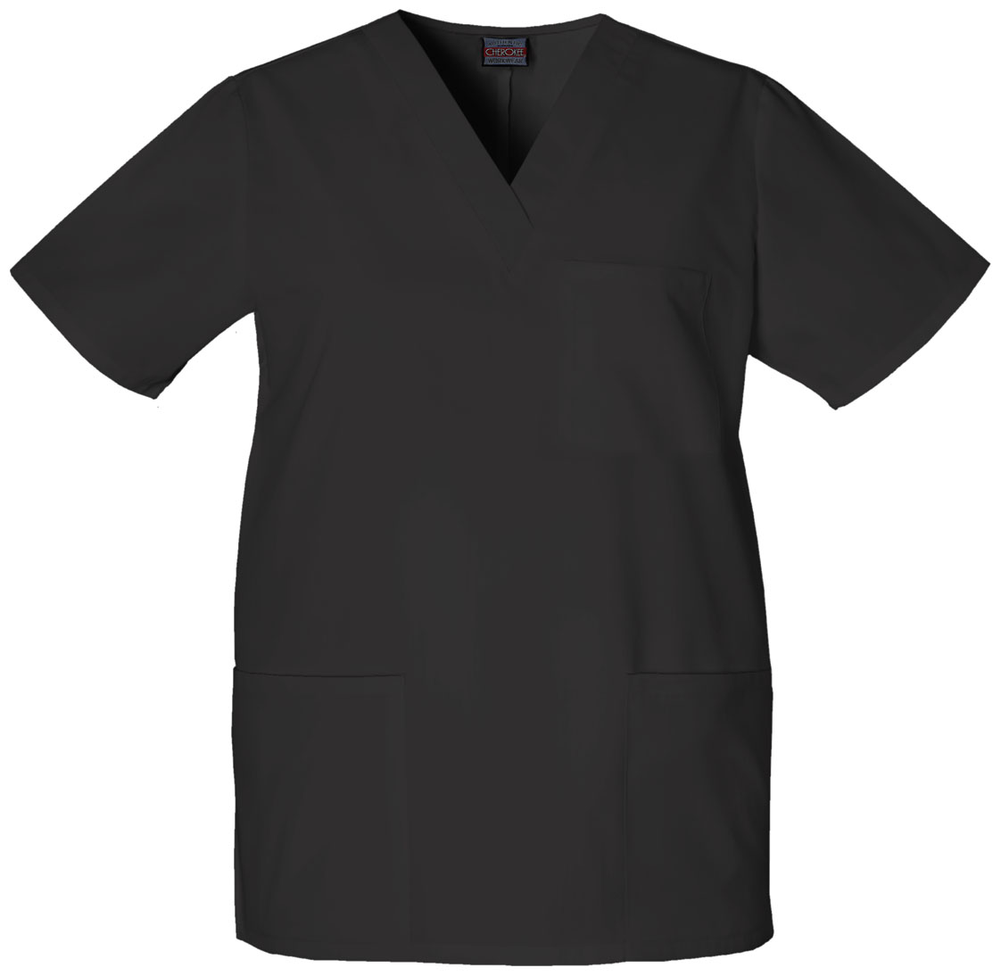 4876-Unisex V-Neck Top (Cherokee WW Originals)