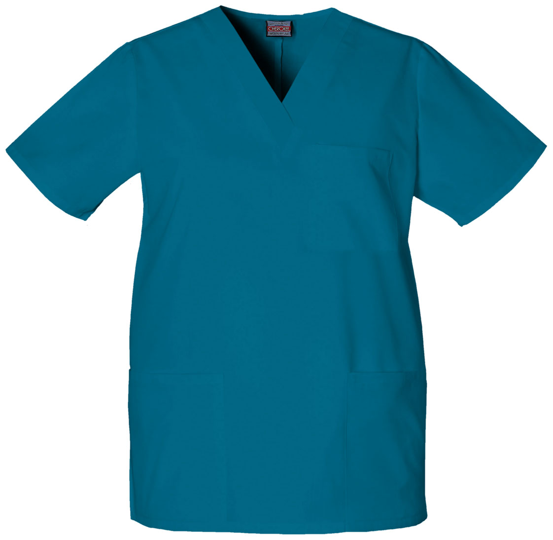 4876-Unisex V-Neck Top (Cherokee WW Originals)