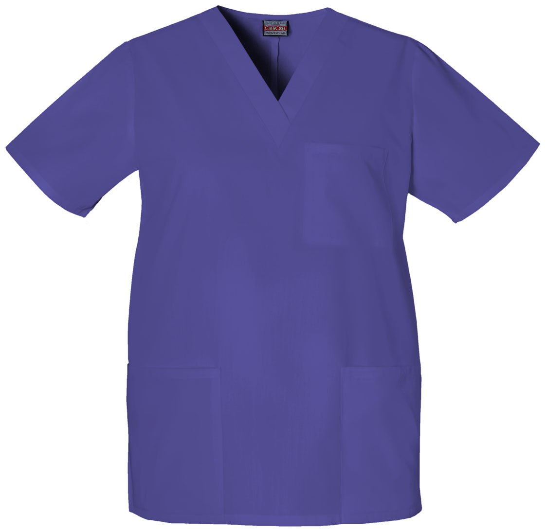 4876-Unisex V-Neck Top (Cherokee WW Originals)