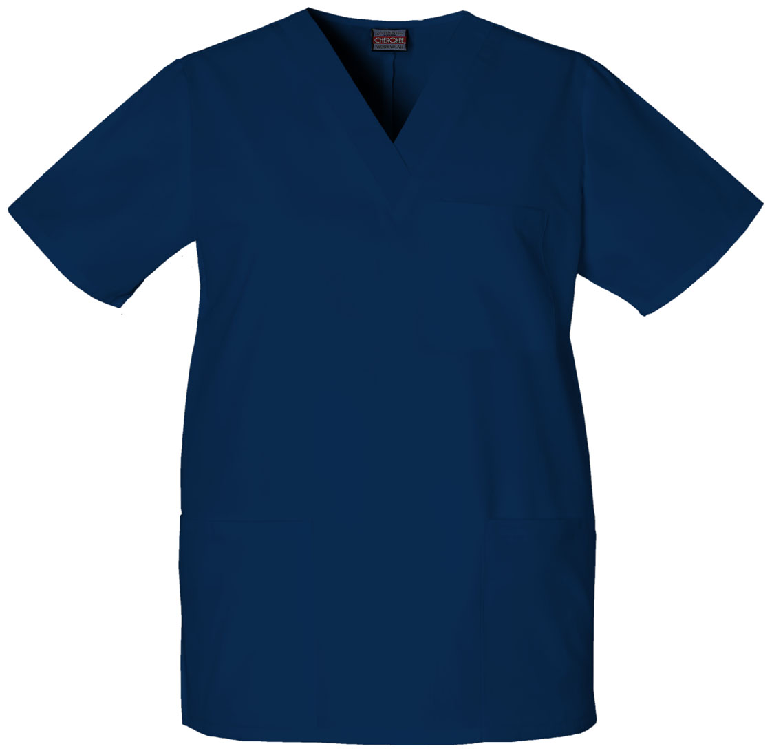 4876-Unisex V-Neck Top (Cherokee WW Originals)
