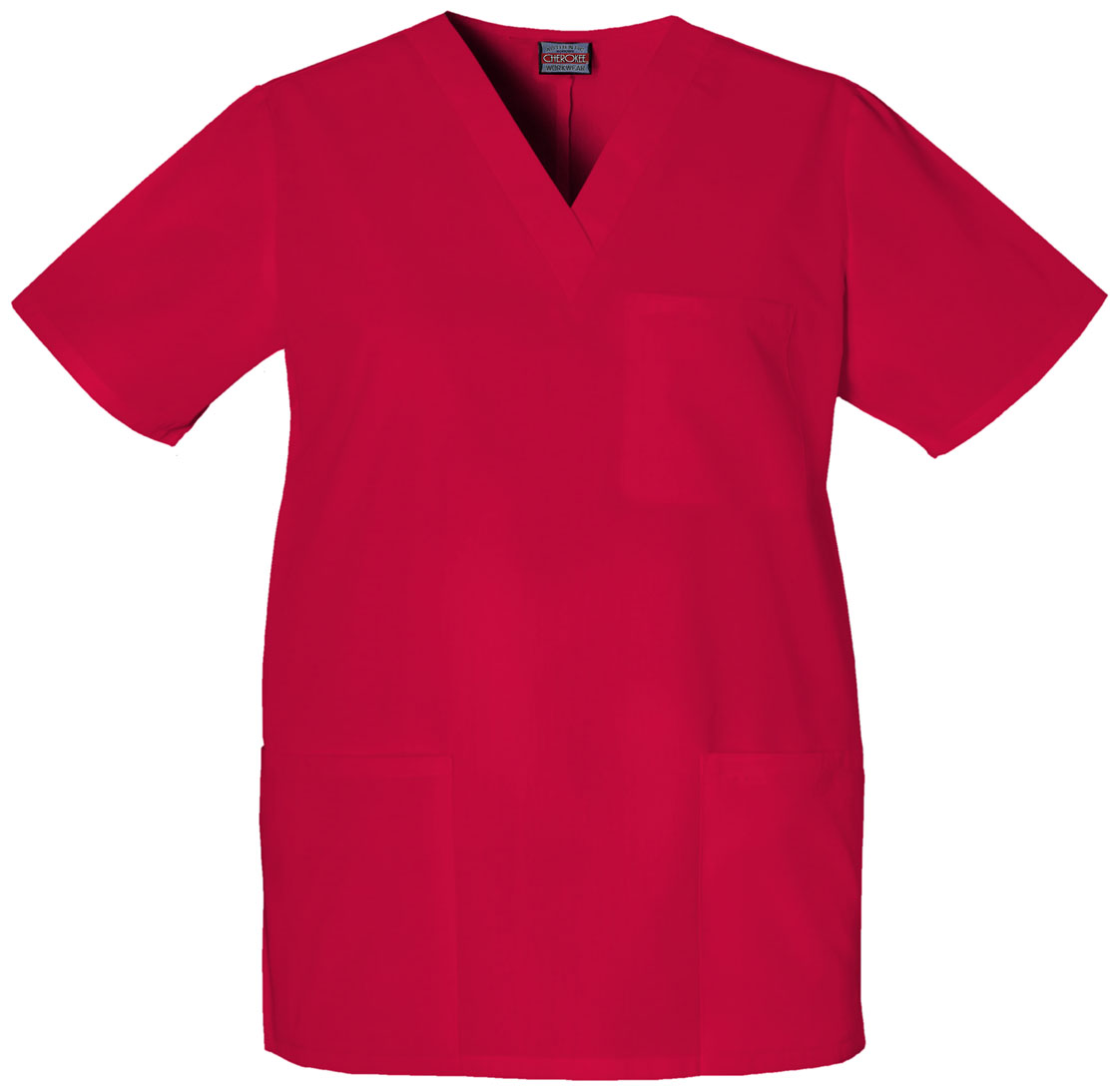 4876-Unisex V-Neck Top (Cherokee WW Originals)