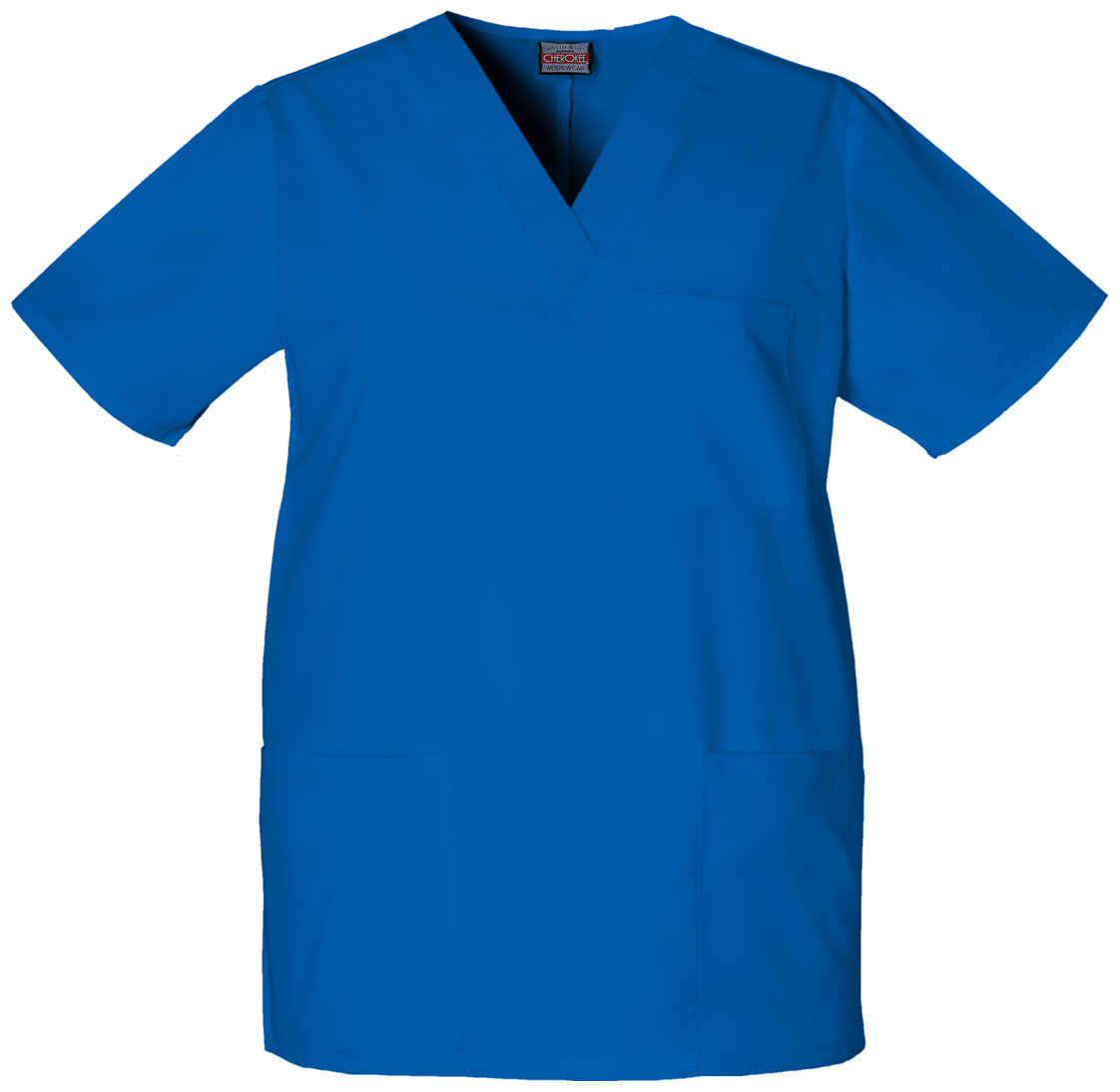 4876-Unisex V-Neck Top (Cherokee WW Originals)