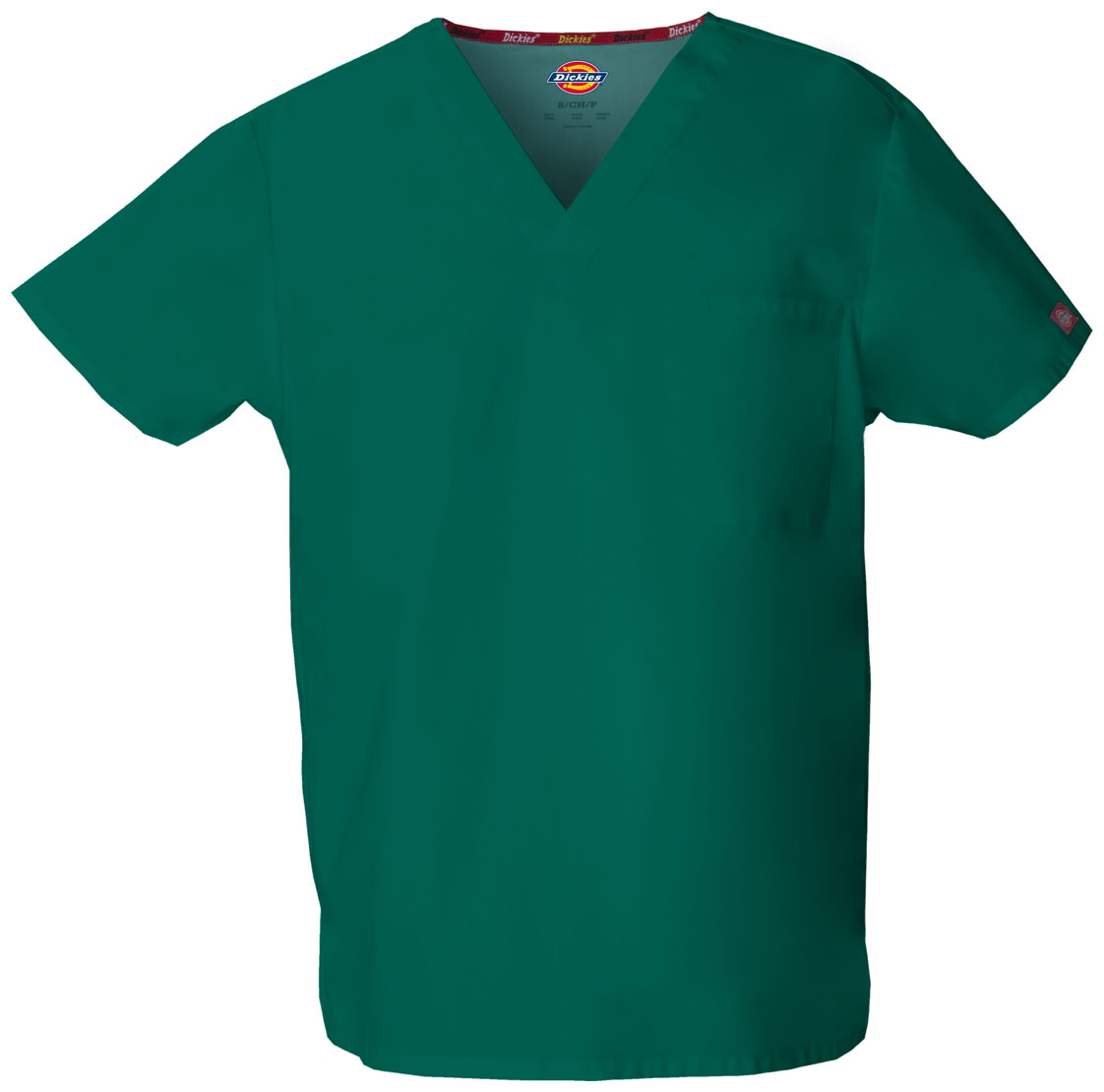 83706-Unisex V-Neck Top (Dickies EDS Signature)