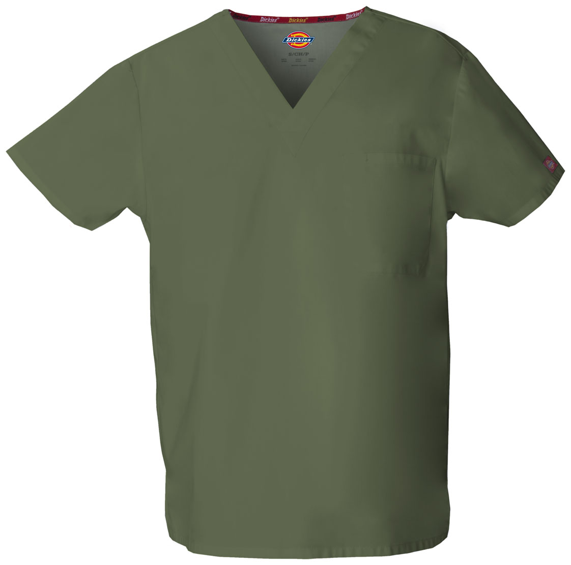 83706-Unisex V-Neck Top (Dickies EDS Signature)
