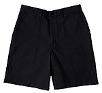 Picture of Flat Front Short in Black