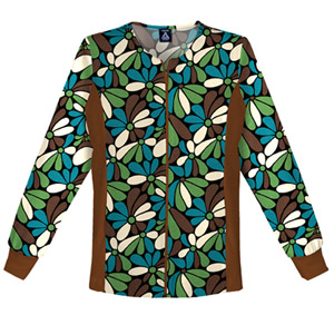 10052315C Zip Warm Up Garden Mosaic