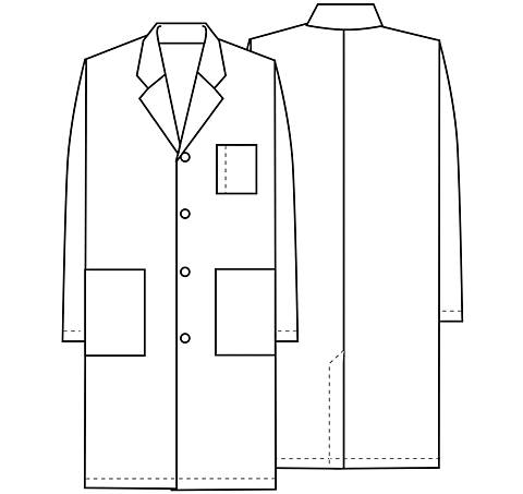 lab coat coloring pages - photo #15