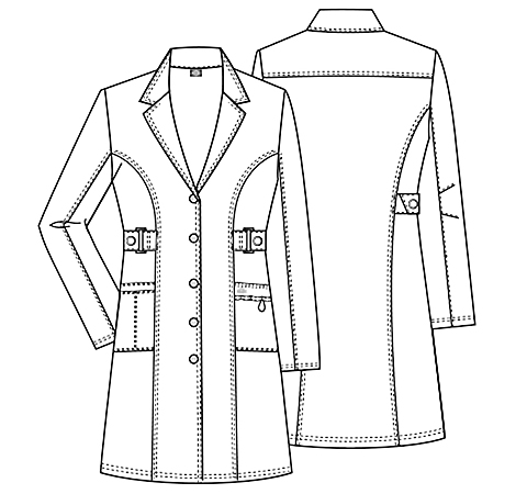 lab coat coloring pages - photo #7