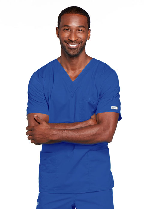 4725-Unisex V-Neck Top (Cherokee WW Premium)