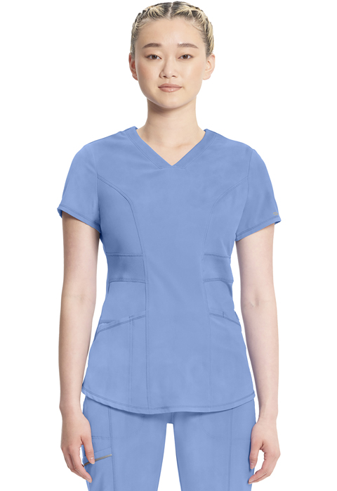 CK623A-V-Neck Top (Infinity by Cherokee)