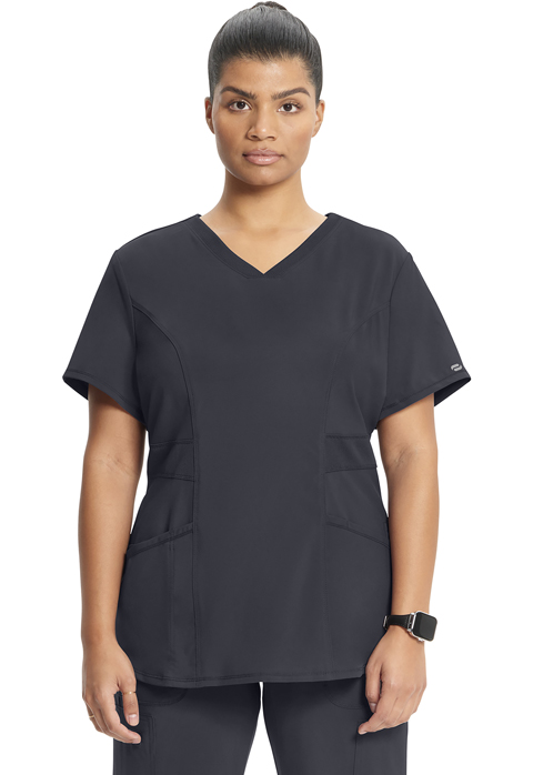 CK623A-V-Neck Top (Infinity by Cherokee)