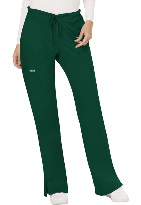 WW120P-Mid Rise Moderate Flare Drawstring Pant (Workwear Revolution)