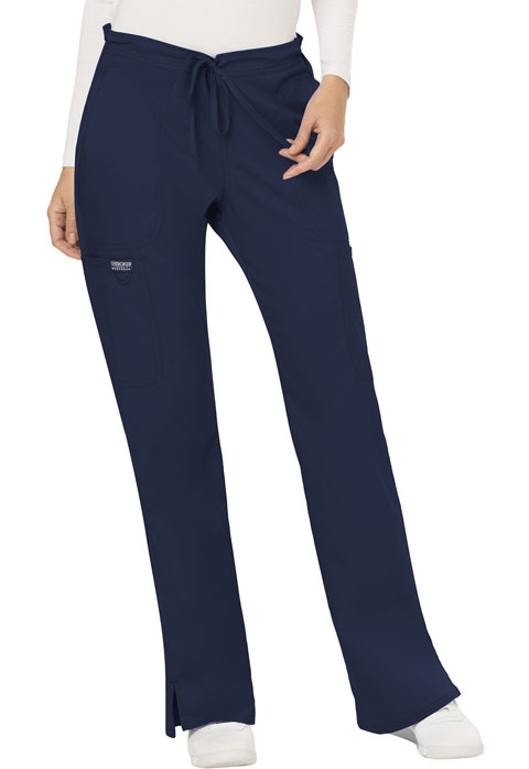 WW120P-Mid Rise Moderate Flare Drawstring Pant (Workwear Revolution)