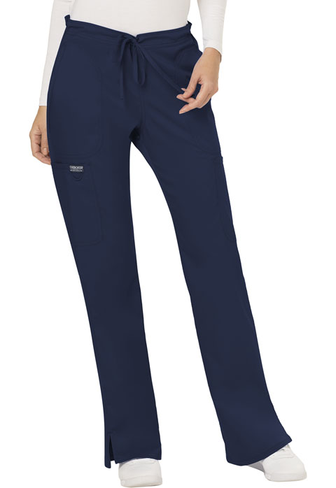 WW120-Mid Rise Moderate Flare Drawstring Pant (Workwear Revolution)