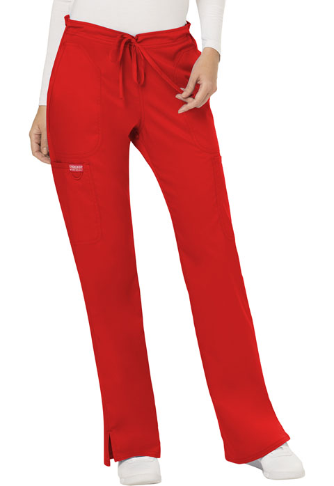 WW120-Mid Rise Moderate Flare Drawstring Pant (Workwear Revolution)