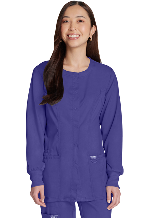 WW310-Snap Front Warm-up Jacket (Workwear Revolution)