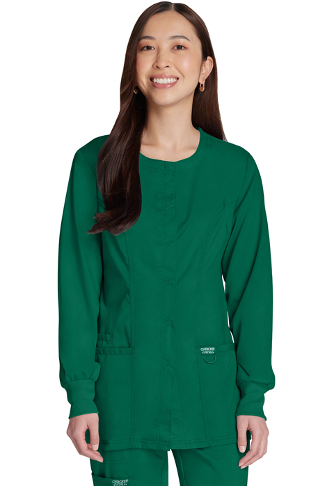 WW310-Snap Front Warm-up Jacket (Workwear Revolution)
