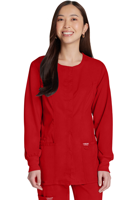 WW310-Snap Front Warm-up Jacket (Workwear Revolution)