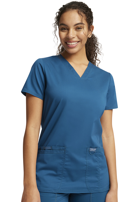 WW620-V-Neck Top (Workwear Revolution)
