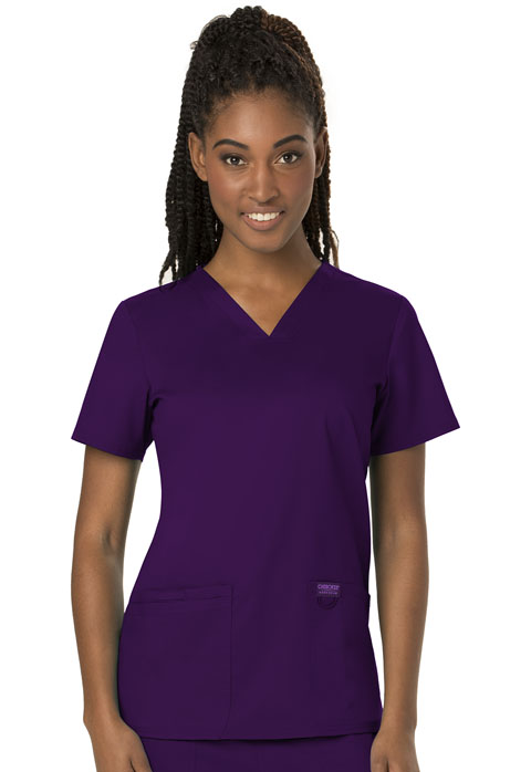 WW620-V-Neck Top (Workwear Revolution)