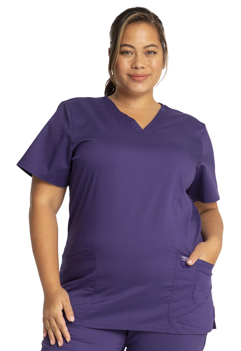 WW620-V-Neck Top (Workwear Revolution)