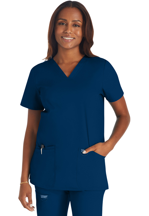 WW620-V-Neck Top (Workwear Revolution)