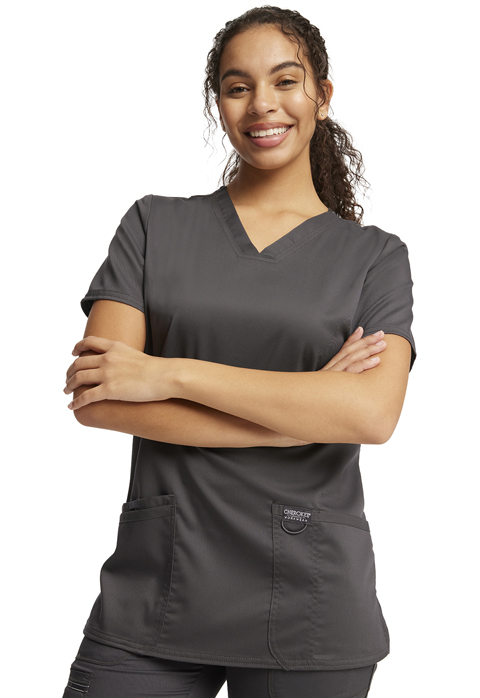 WW620-V-Neck Top (Workwear Revolution)