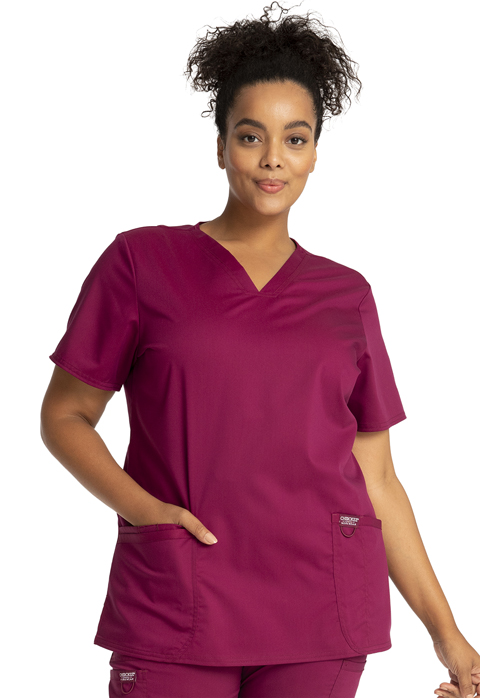 WW620-V-Neck Top (Workwear Revolution)