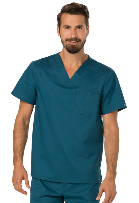 WW690-Men's V-Neck Top (Workwear Revolution)