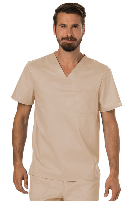 WW690-Men's V-Neck Top (Workwear Revolution)
