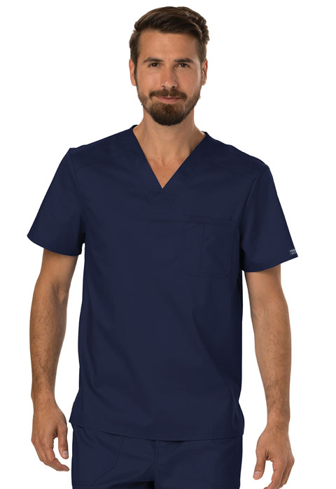 WW690-Men's V-Neck Top (Workwear Revolution)