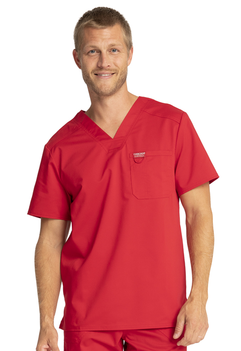 WW690-Men's V-Neck Top (Workwear Revolution)