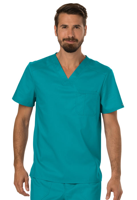 WW690-Men's V-Neck Top (Workwear Revolution)