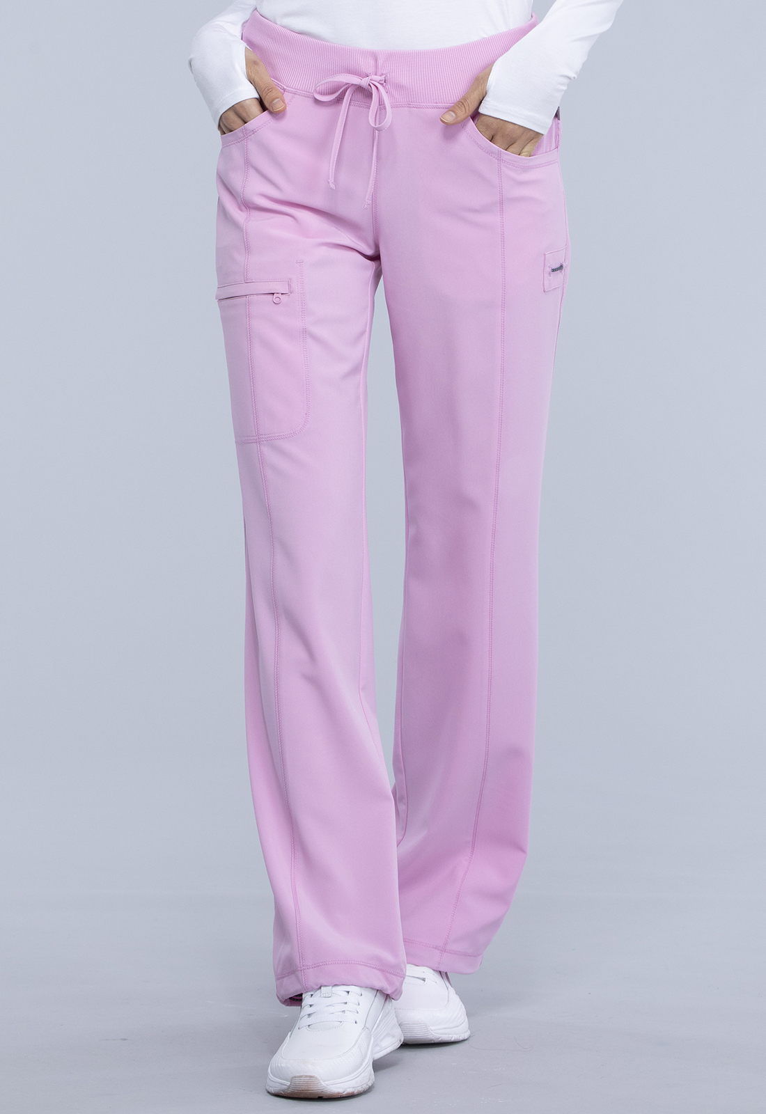 Low Rise Straight Leg Drawstring Pant