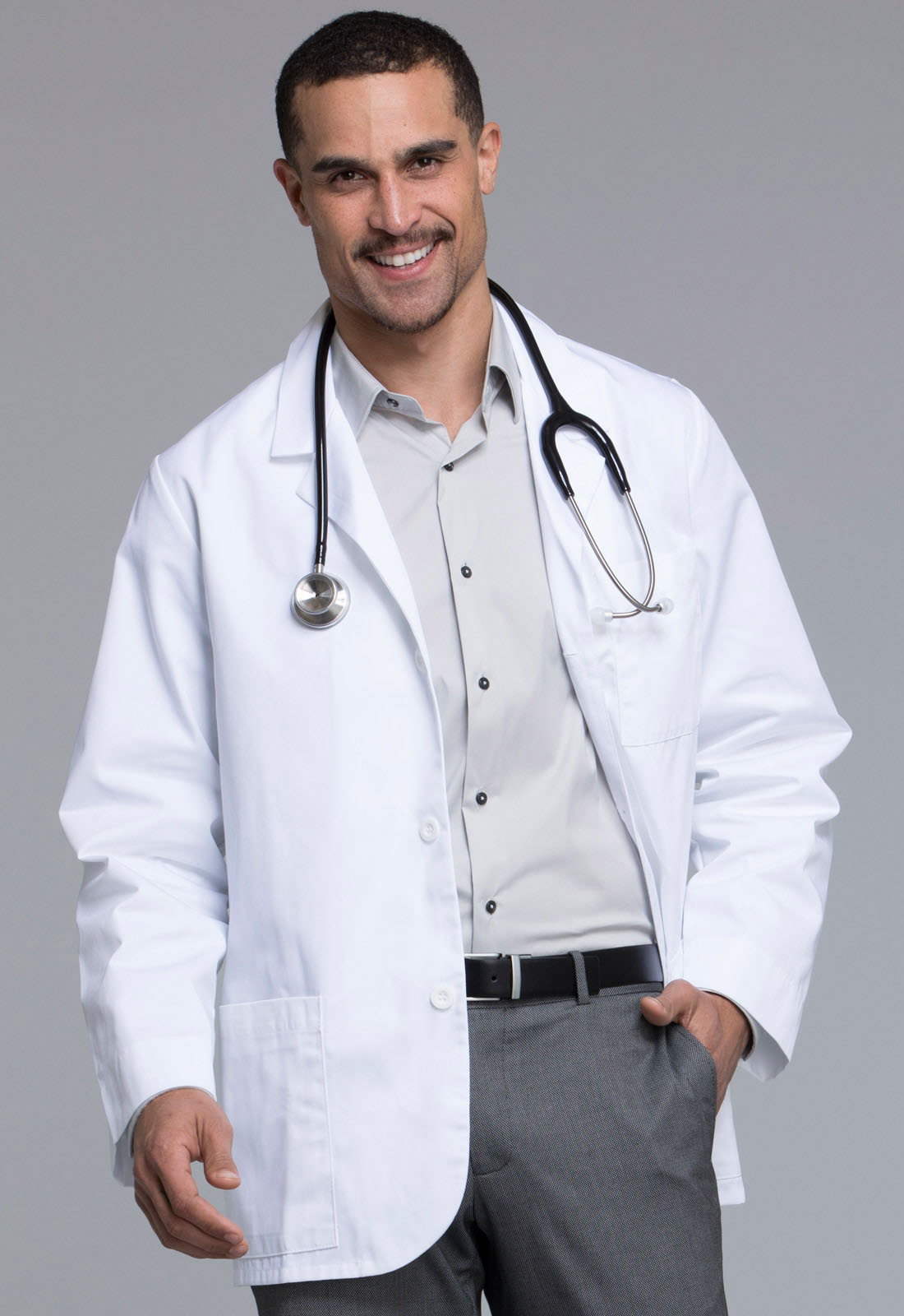 Med-Man Medical Lab Coats 31&#34; Mens Consultation Lab Coat-Med&#45;Man