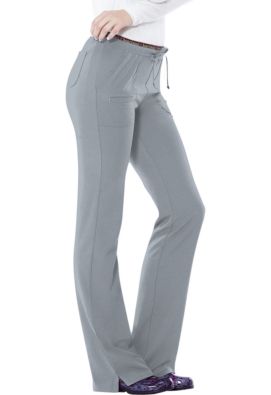 Scrubs HeartSoul Tall Low Rise Drawstring Pant 20110T HUNH Hunter Free Shipping 
