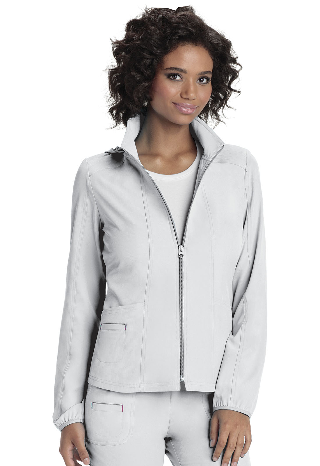 Zip Front Warm-Up Jacket-