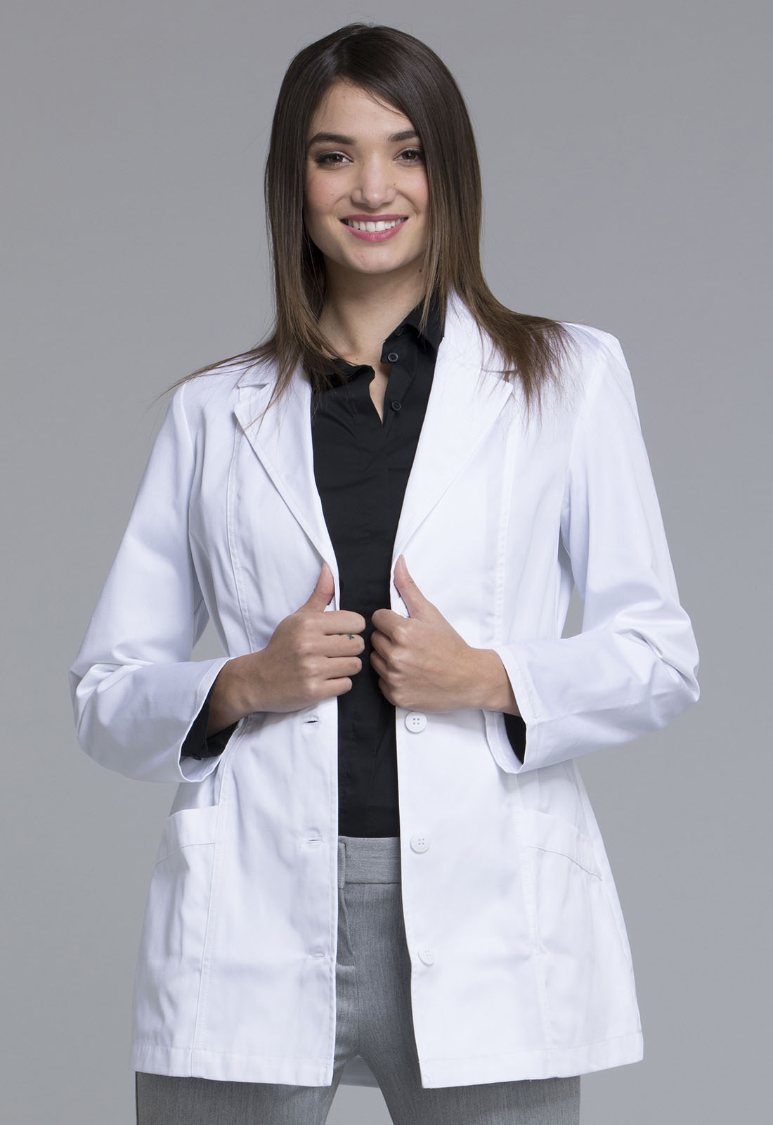 Cherokee Medical Medical Fashion White Lab Coat 2316 30&#34; Lab Coat-Cherokee