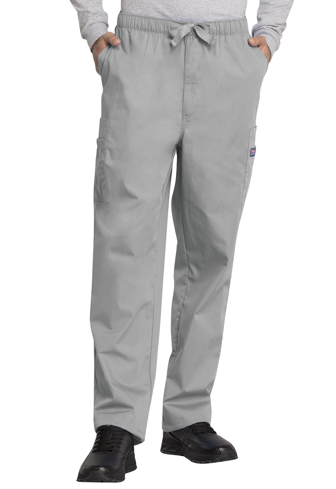 Cherokee Workwear Men's Drawstring TALL Cargo Scrub Pants - 4000T