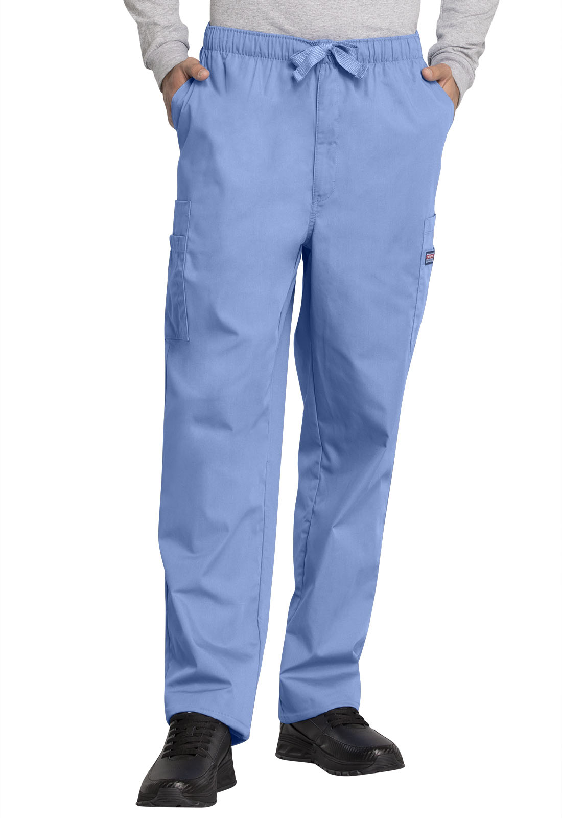 Originals 4000 Men&#8216;s Zipper Fly 7 Pocket Cargo Scrub Pants by Cherokee WorkWear-Cherokee Workwear