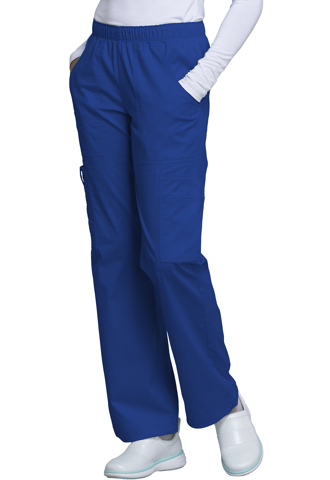 Mid Rise Pull-On Cargo Pant-