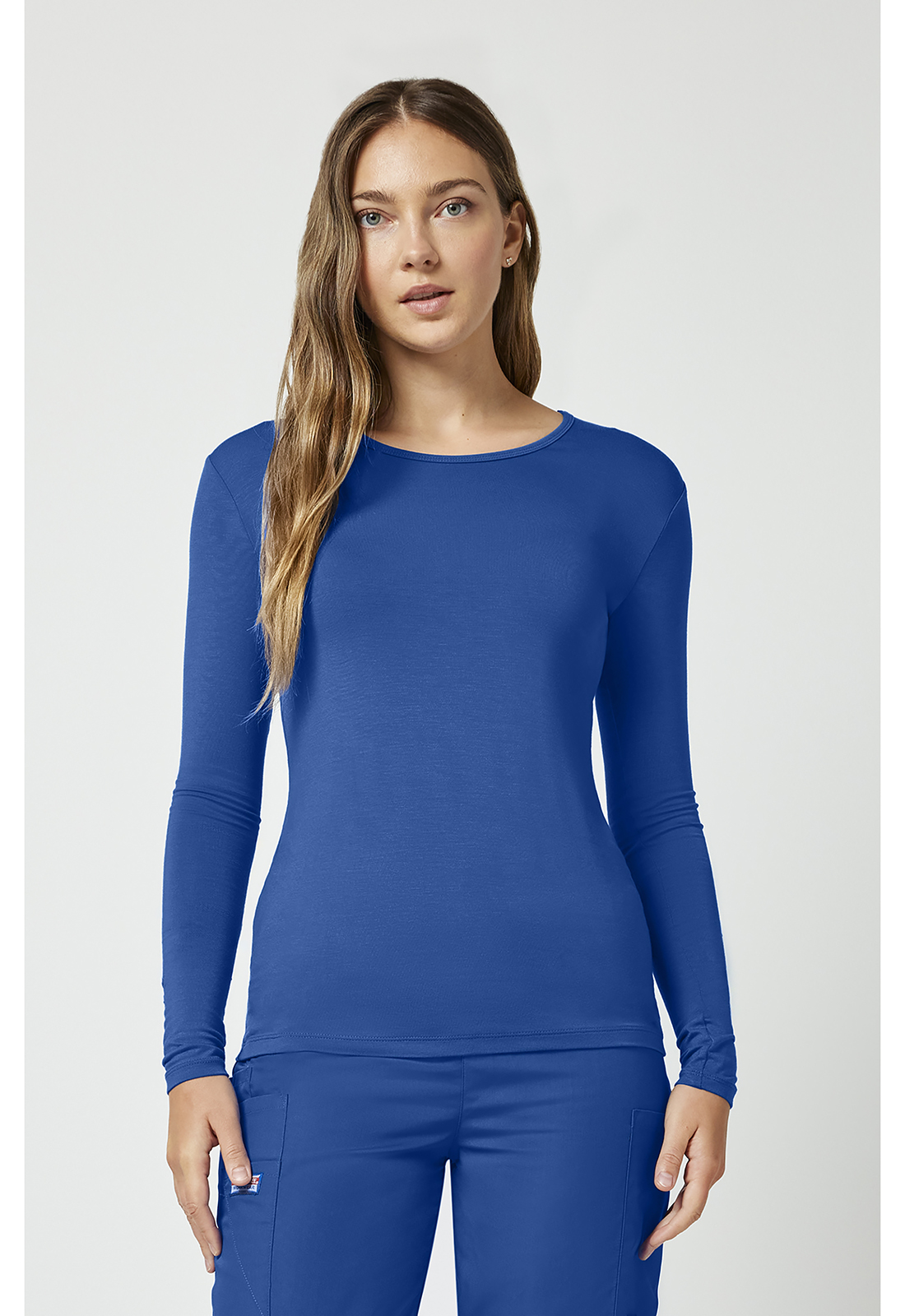 Originals 4881 Long Sleeve Crew Neck Under scrub Knit Stretch Tee Layering Piece WSL-CHEROKEE