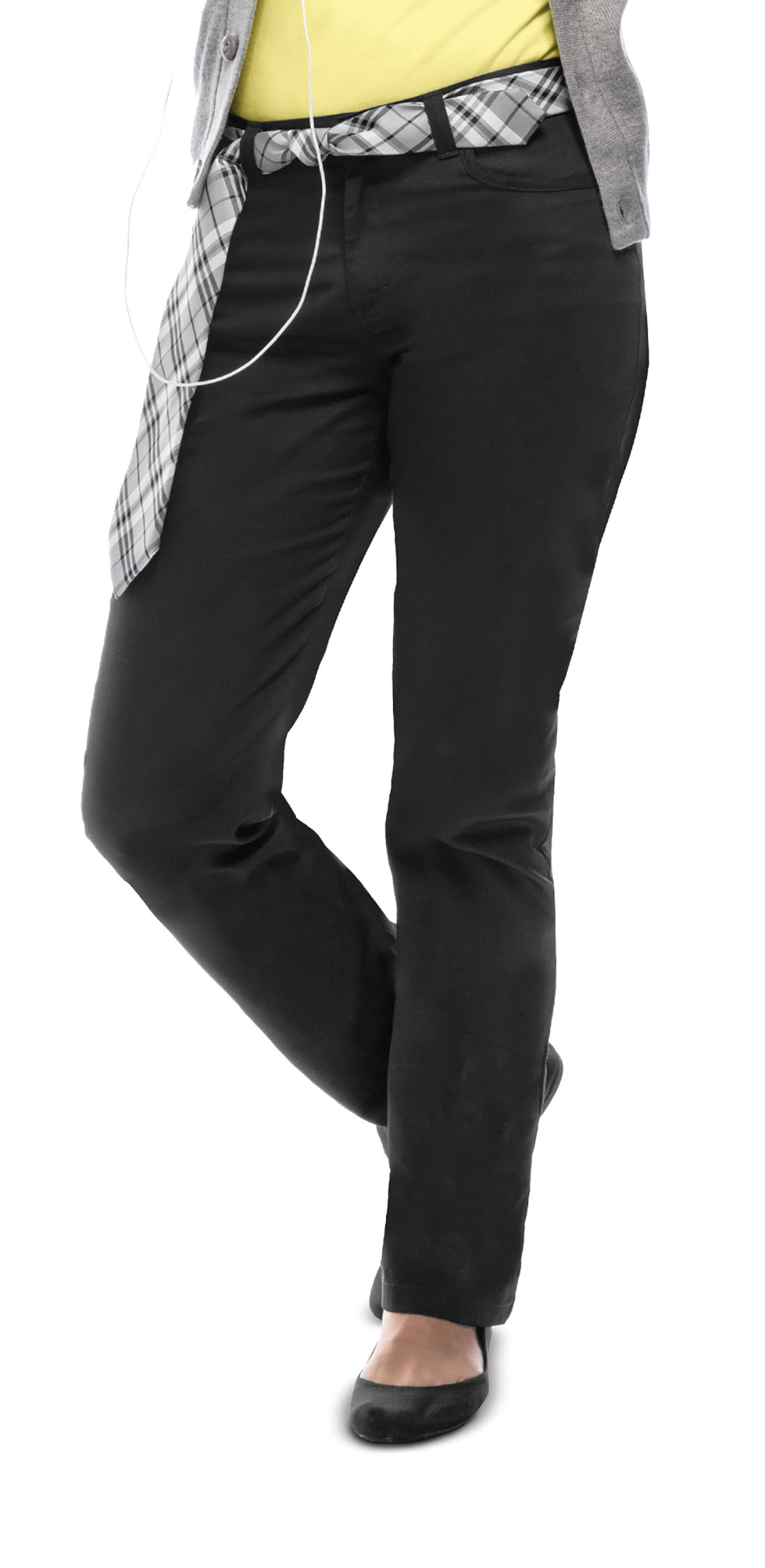 Classroom Juniors Stretch &#34;Matchstick&#34; Leg Pant-Classroom Uniforms