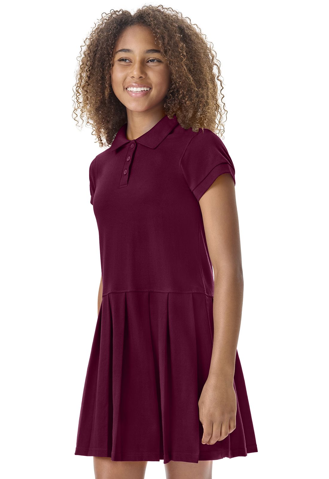 Classroom Girls Pique Polo Dress-Classroom Uniforms