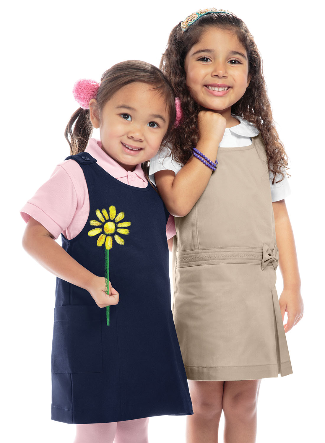 Classroom Preschool Princess Seam Jumper-Classroom Uniforms