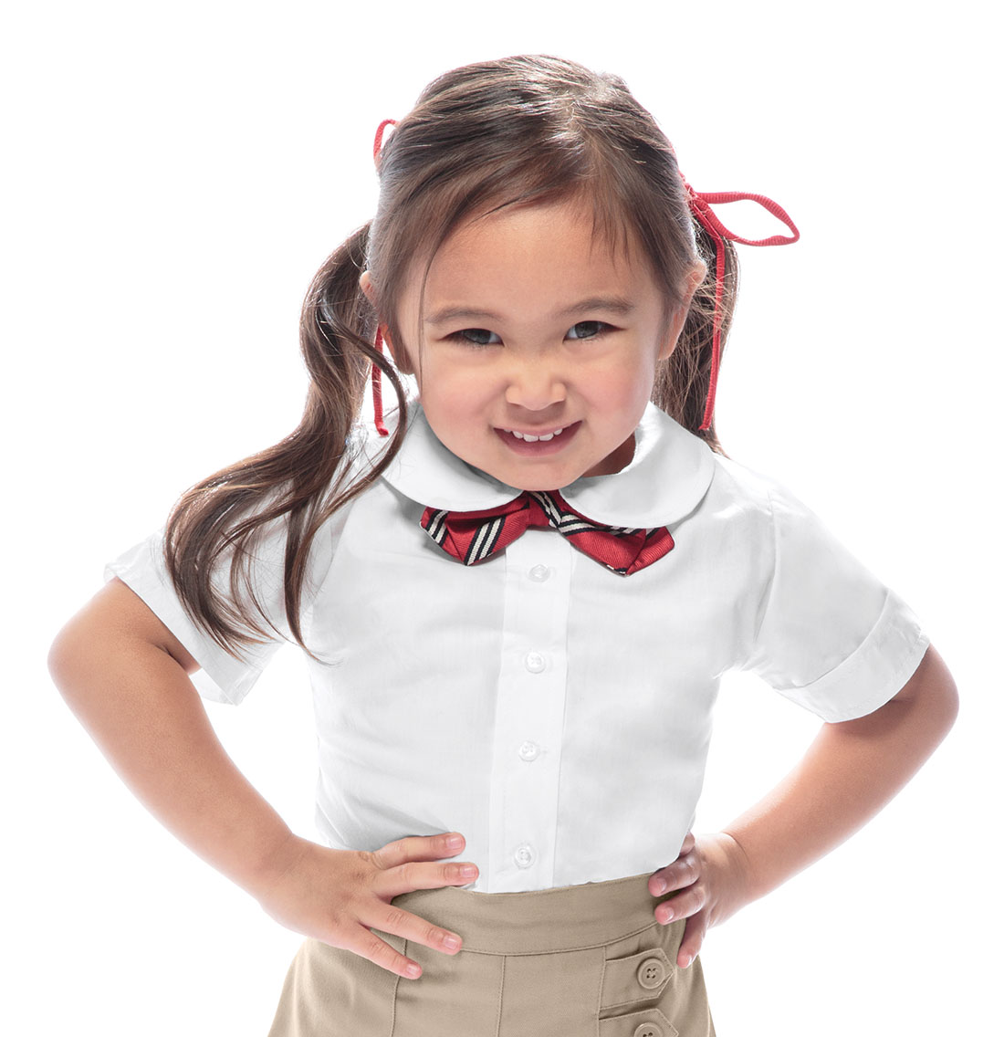 Classroom Preschool Short Sleeve Peter Pan Blouse-Classroom Uniforms