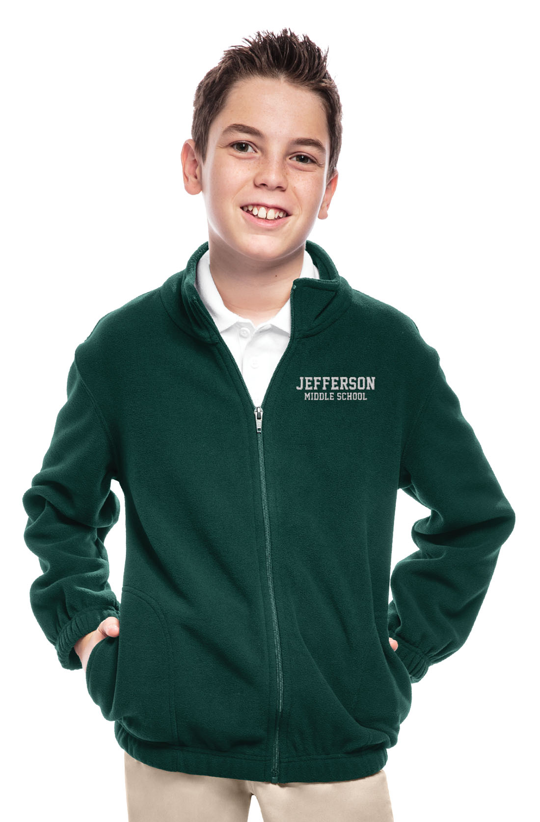 Classroom Youth Unisex Polar Fleece Jacket