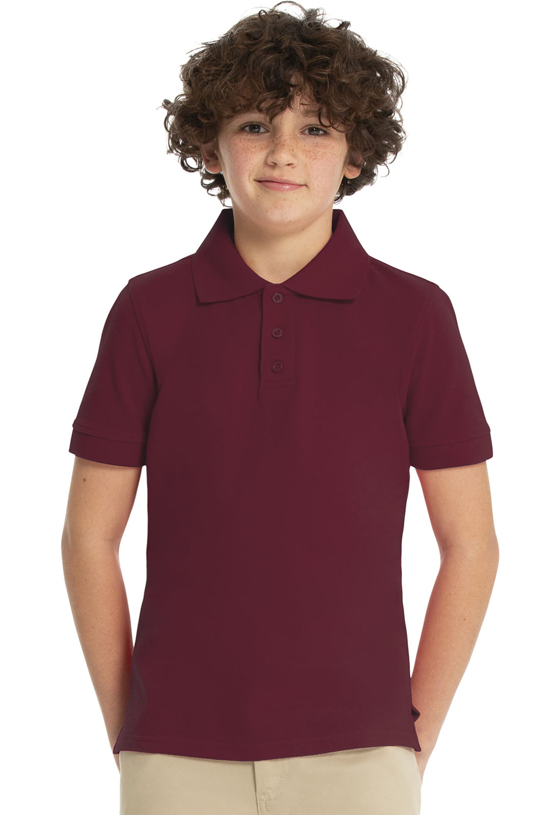 Real School Short Sleeve Pique Polo-Real School Uniforms